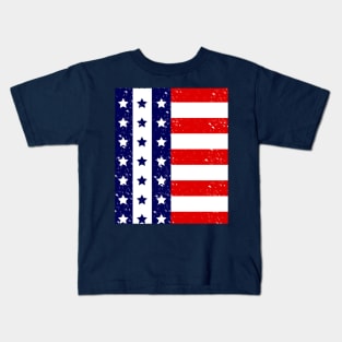 Bars, Stars, and Stripes Kids T-Shirt